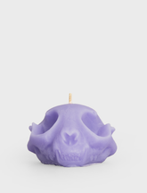 Cat Skull Candle